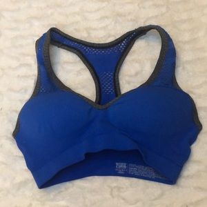 PINK push up sports bra